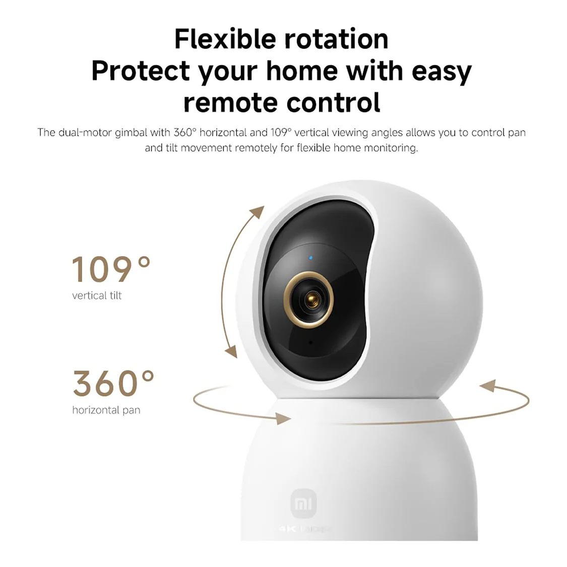 MI Smart Camera C700 Baby Monitoring AI Human Detection