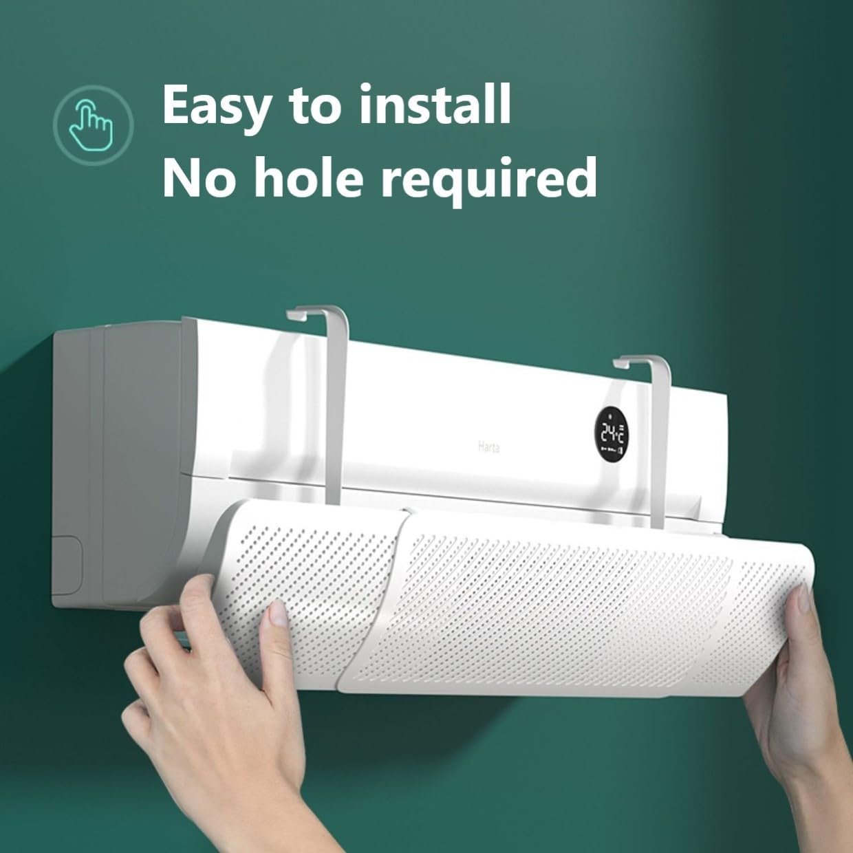 Air conditioner air reducer