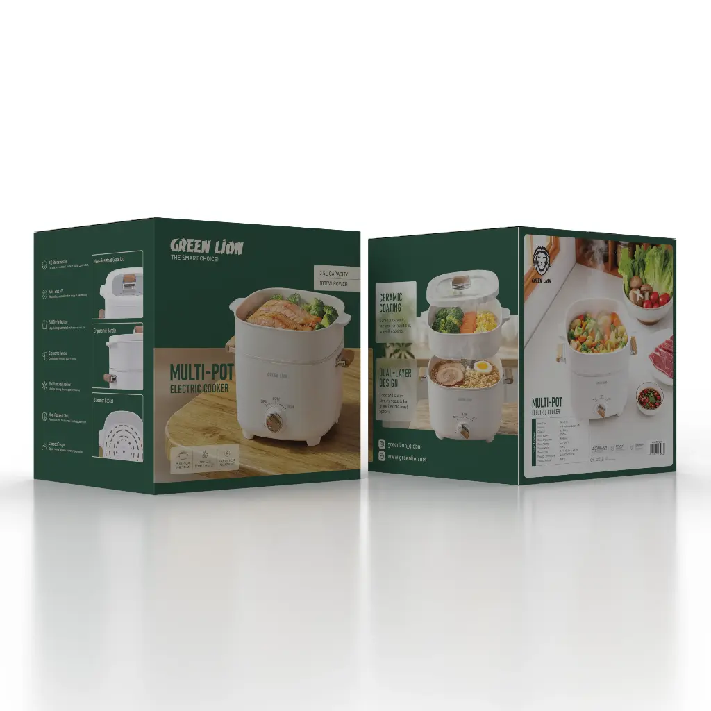 Green Lion  Multi-Pot Electric Cooker 2.5L