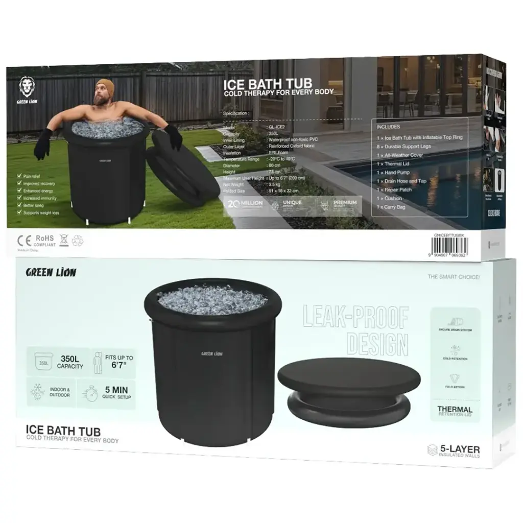 Green Lion Ice Bath Tub