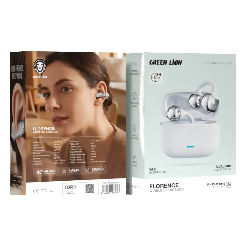 Green Lion Florence Wireless Earbuds