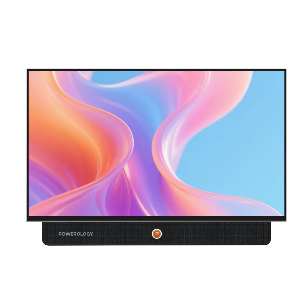 TouchVision Pro 27" Portable Smart Touch Display with Carry Case – Android, 27000mAh Battery, F